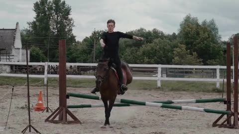 Horse jump Training Reel Trending