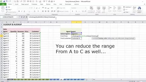 Excel VLOOKUP: Basics of VLOOKUP and HLOOKUP explained with examples Duration: 10:36 minutes