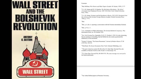 Jew's , Wallstreet and the bolshevik revolution part3