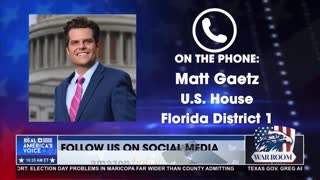 Matt Gaetz discusses No vote for Speaker McCarthy and defunding the Special Counsel.