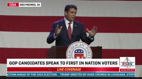 FULL SPEECH: Presidential Candidate Ryan Binkley in Des Moines, IA - 7/28/23