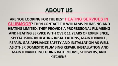 Best Heating Services in Clubmoor