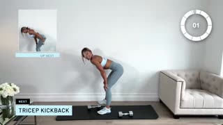 "Strong Arms & Sculpted Shoulders: 15-Minute Dumbbell Workout at Home"