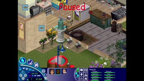The Sims 1 - Dahl and family