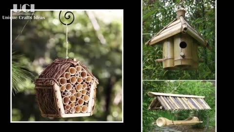 It's worth the effort! These are different creative crafts made from bamboo.