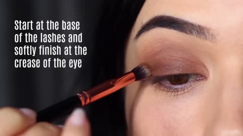 Smokey Eye Makeup Tutorial 4 Beginners - Parts of the Eye How to Apply Eyeshadow