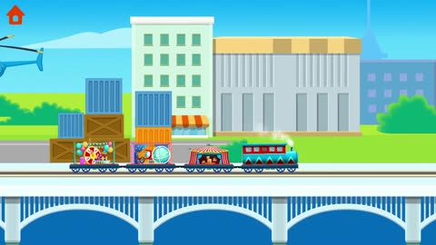 Train Builder 🚞- Start your own journey by Driving self-assembled trains!