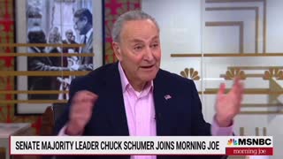 Chuck Schumer: “Donald Trump is a Danger to our democracy” Why so scared? Projection Much