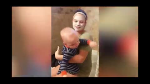 Funny babies Moment.