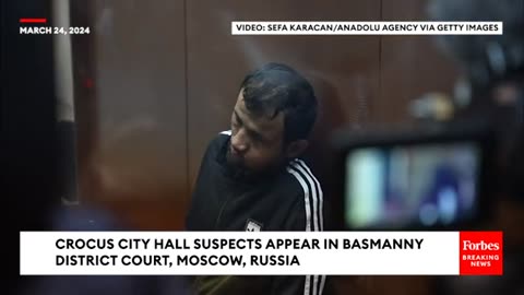 Crocus City Hall Attack Suspects Appear In Basmanny District Court, Moscow, Russia