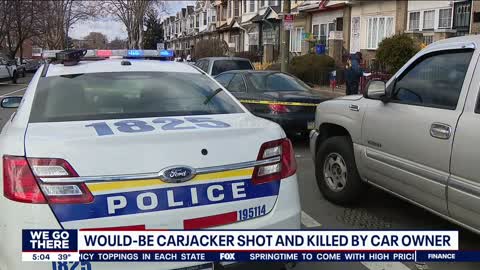 ARMED DRIVER FATALLY SHOOTS SUSPECT DURING ATTEMPTED CARJACKING IN WEST PHILADELPHIA