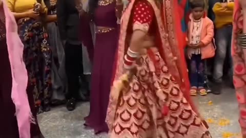 Bridal Entry Awesome Dance😍♥️♥️♥️ || Indian Wedding ||- Bride Dance || Kalira || Kaleera