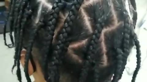 BOX BRAIDS MASCULINA