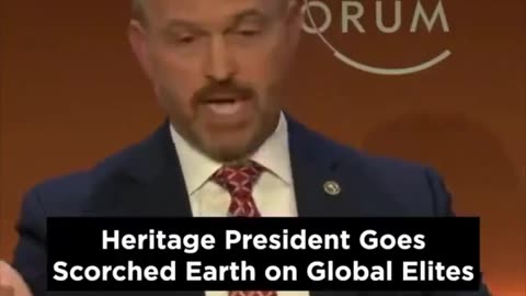 🔥 Kevin Robert’s Just Crapped All over the WEF Globalists-said that Trump is Coming For Their Asses
