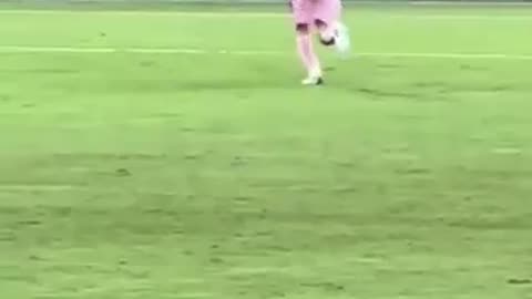 Messi's movement before his goal vs Nashville SC