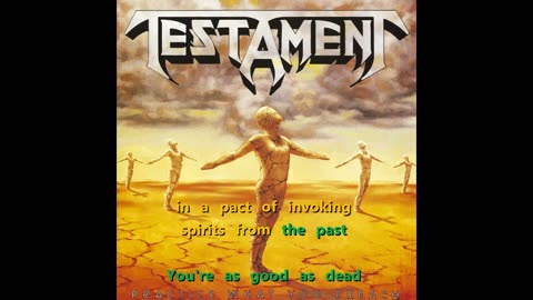Testament - Envy Life {dark souls over the karaoke}