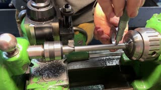 Making a Crossed Screw for 15" Leblond