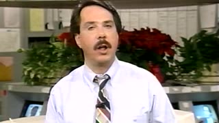 December 4, 1991 - Tom Cochrun Previews 11PM WTHR Newscast