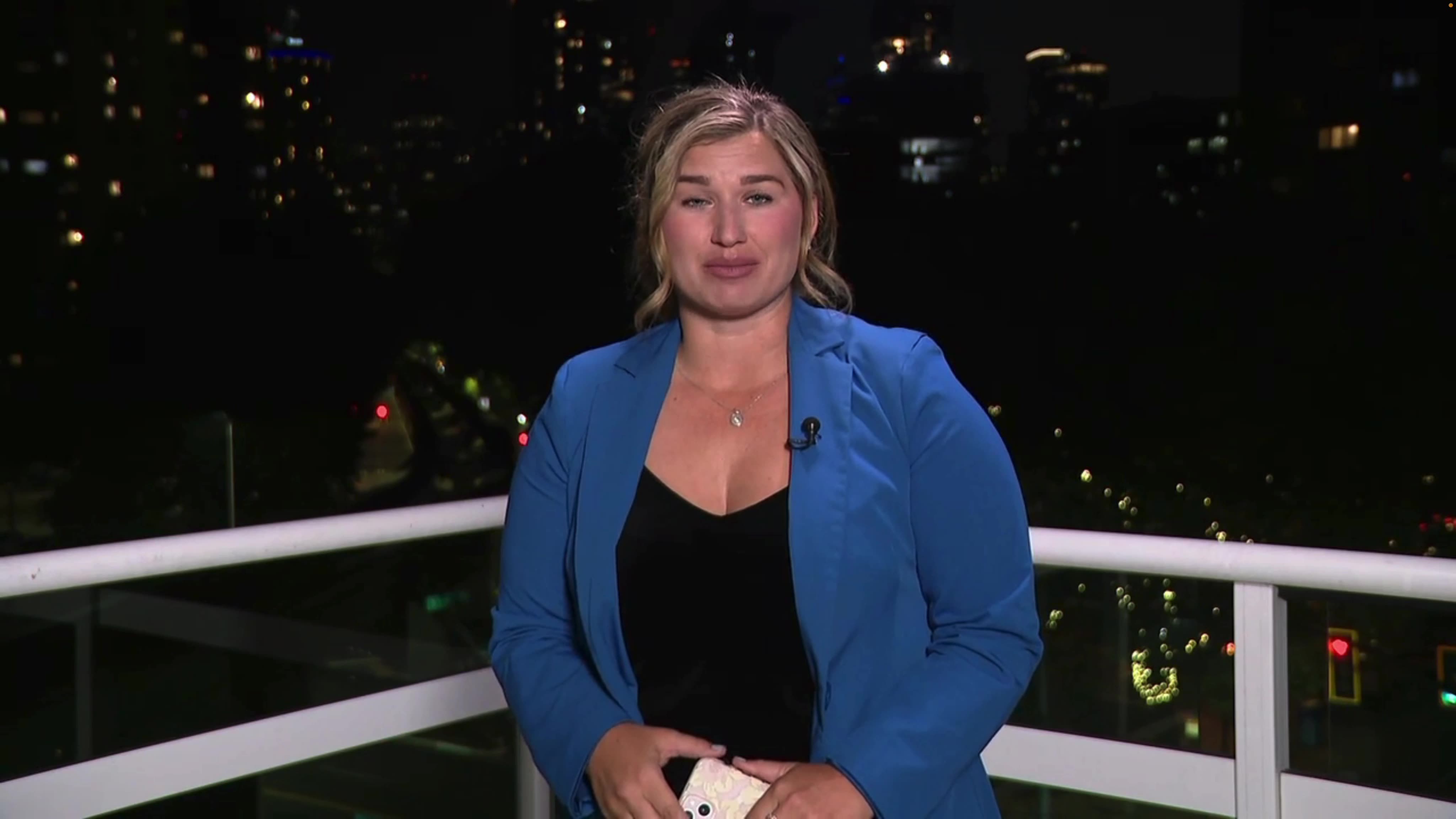 Jackie Kent (8/21/23) Thick busty blonde Seattle reporter