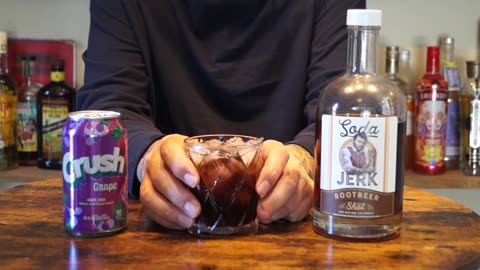 Soda Jerk Root Beer Shot & Crush Grape