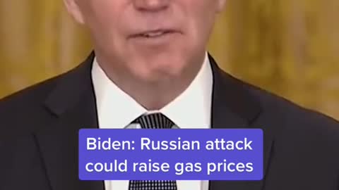 President #Biden says the U.S. i to lessen the impact on energy prices if #Russia invades