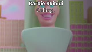 Barbie Skibidi calling