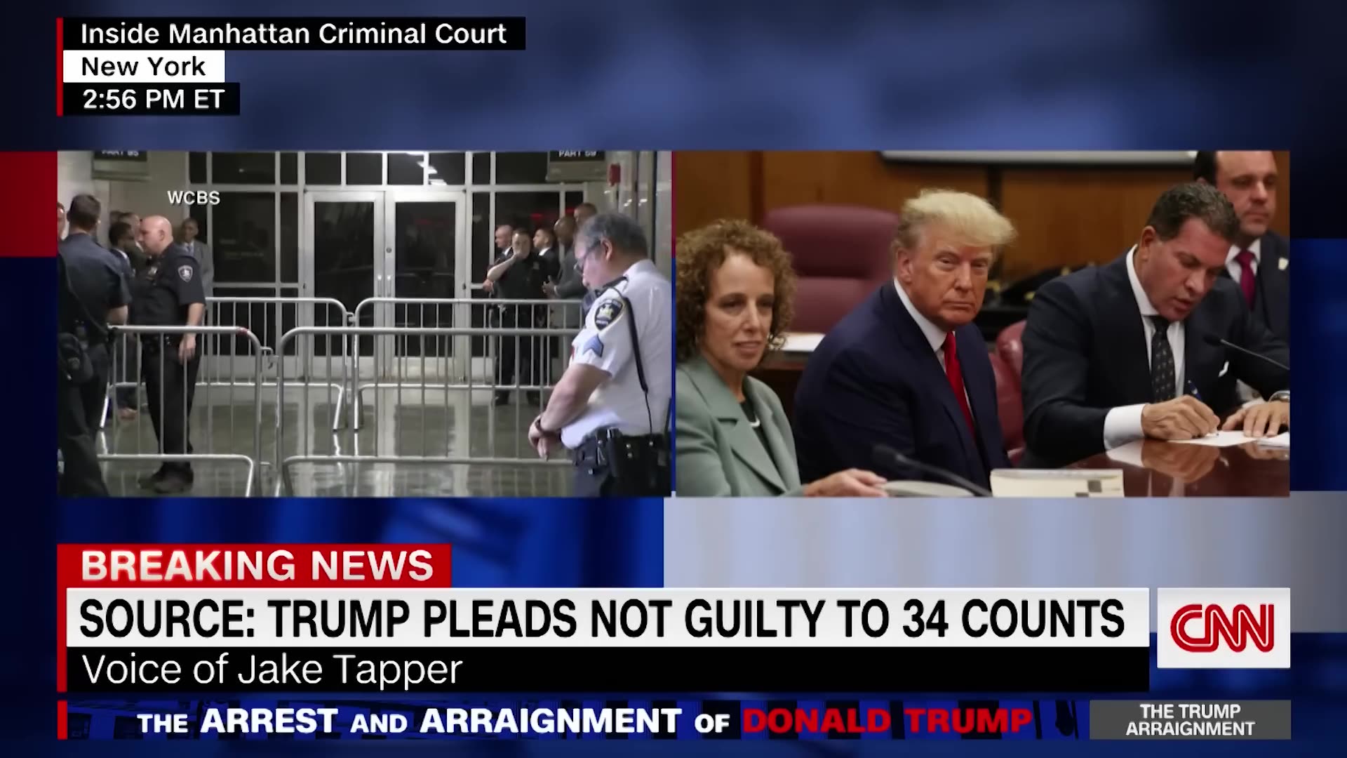 ‘That is an angry Donald Trump’- Analyst on Trump court photos