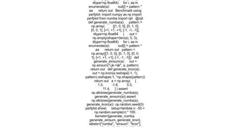 Create combined numpy array without explicit loopcomprehension