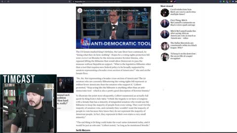 Colbert Calls For Abolishing The Senate, Democrats Push INSANE Authoritarianism As U.S. Falls Apart