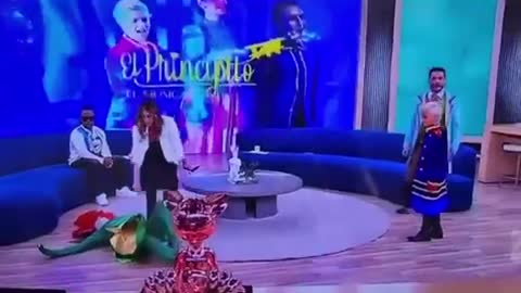 Theater Actress Collapses on Stage After Her Performance on Live TV