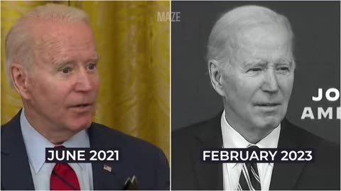 Biden's presidency summed up in a twenty second video.