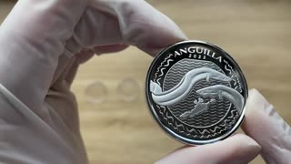 EC8 EEL 2022 ANGUILLA 1 oz silver $2 BU