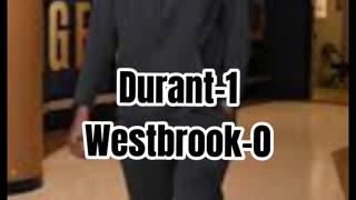 Westbrook vs durant drip battle