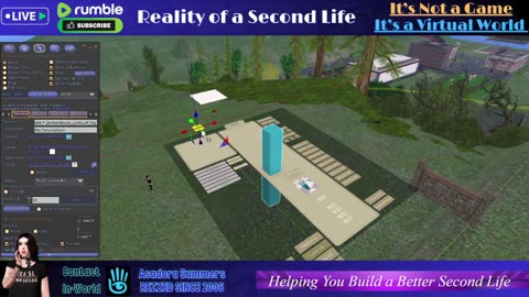 Good Evening! 9/18/23 Another Live Stream - Watch Me Build in Second Life!