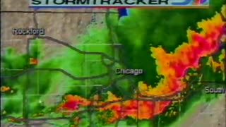May 18, 1997 - Tornado Warning in Chicago Area