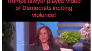 4 minutes of Democrats callling for fights