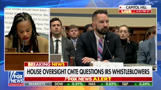 IRS Whistleblower visibly confused about Dem Rep's speech
