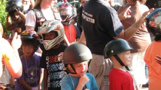 Bikers and Kids.