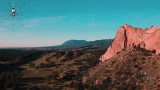 Garden of the Gods Colorado Drone View 5