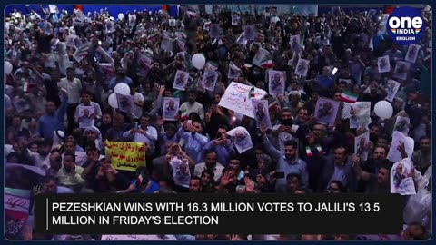 Reformist Victory- Pezeshkian Wins Iran's Presidential Runoff, Defeating Hard-Liner Jalili