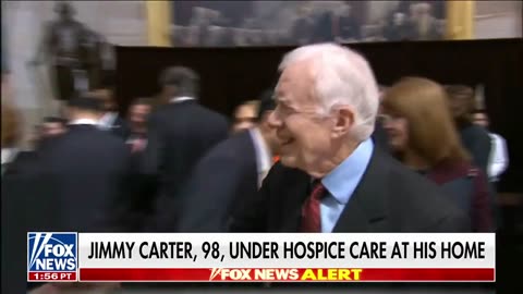 Jimmy Carter, 98, under hospice care at his home