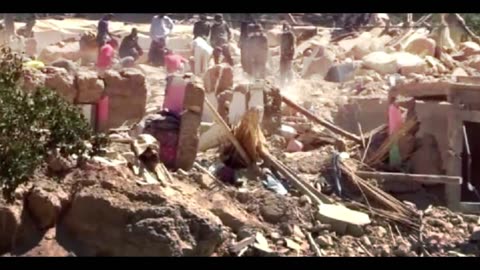 Morocco earthquake kills more than 1,300 people, survivors sleep outdoors
