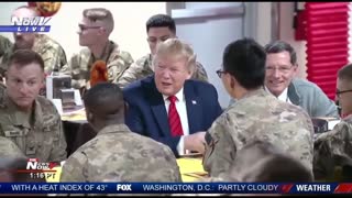 ⚫️FLASHBACK: Trump Surprises Troops In Afghanistan on Thanksgiving