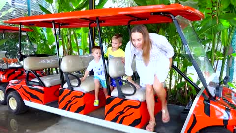 Vlad and Mama at sleeping tiger farm