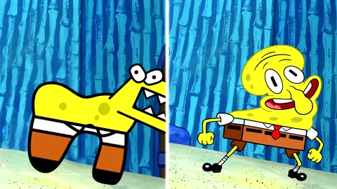 Spongebob Copying vs Alphabet Lore