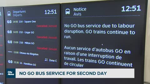 Commuters Feeling Impact of GO Bus Cancelations