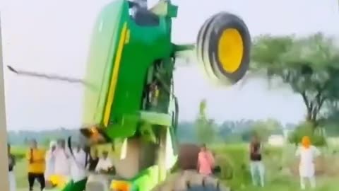 Cartoons Tractor Stunt Video #sorts Yt Reels Short