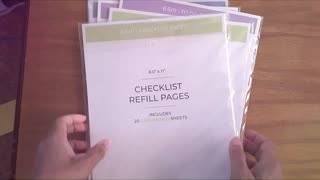 Planner's Plan IT | 3 Plum Paper Inserts