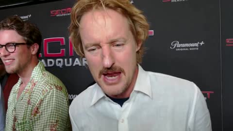 Owen Wilson hits 'Secret Headquarters' red carpet premiere