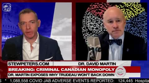 COVID 19 - BREAKING CRIMINAL CANADIAN MONOPOLY DR. DAVID MARTIN EXPOSES